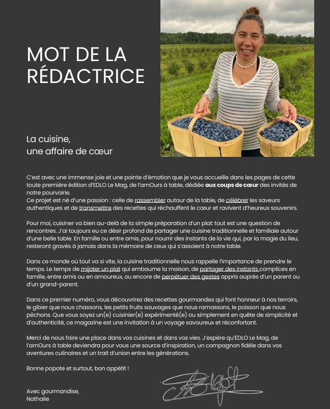 EDLO le Mag, Édition 1